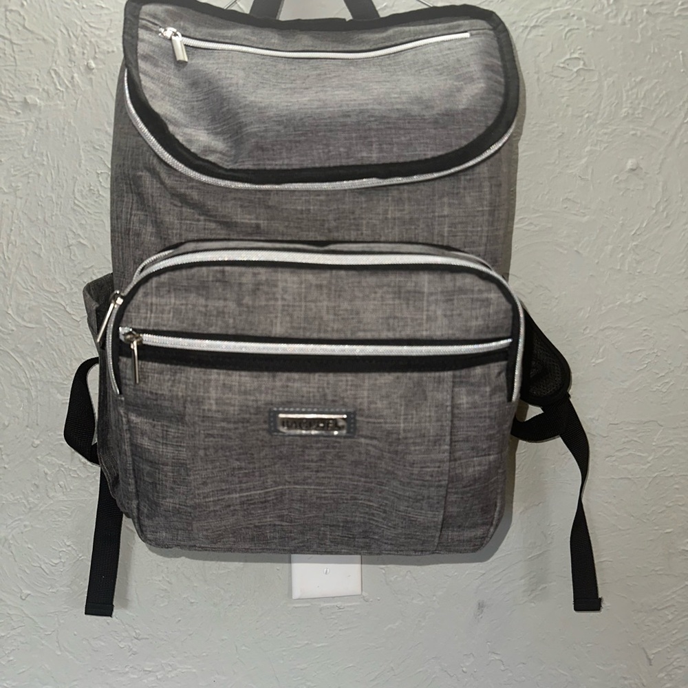 EUC! Two-in-One Dog Travel Backpack - Gray